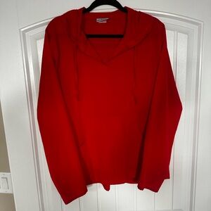 Ripskirt Sun Hoody Red Hooded Sweatshirt